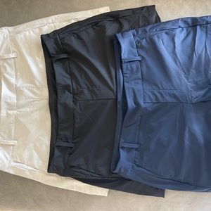 3 pair of Sunshine Spanx 4” shorts in Medium